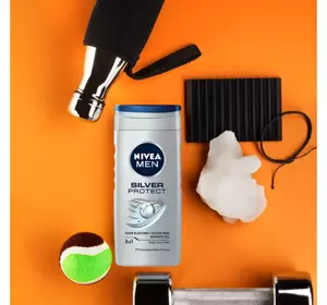 NIVEA MEN SILVER PROTECT ГЕЛЬ ДЛЯ ДУША 250МЛ