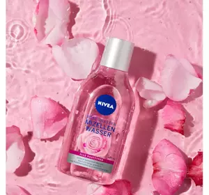 NIVEA МИЦЕЛЛЯРНАЯ ДВУХФАЗНАЯ ЖИДКОСТЬ С РОЗОВОЙ ВОДОЙ 400 МЛ