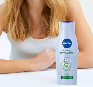 NIVEA MOISTURE HYALURON УВЛАЖНЯЮЩИЙ ШАМПУНЬ ДЛЯ ВОЛОС С ГИАЛУРОНОМ 400МЛ