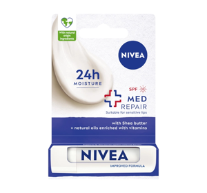 NIVEA ПИТАТЕЛЬНАЯ ПОМАДА ДЛЯ ГУБ MED REPAIR 5,5МЛ