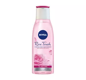 NIVEA ROSE TOUCH УВЛАЖНЯЮЩИЙ ТОНИК С РОЗОВОЙ ВОДОЙ 200МЛ