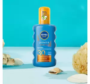 NIVEA SUN PROTECT & BRONZE СПРЕЙ ДЛЯ АКТИВАЦИИ ЗАГАРА SPF30 200МЛ