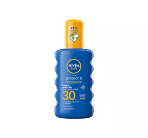 NIVEA SUN PROTECT & MOISTURE СОЛНЦЕЗАЩИТНЫЙ СПРЕЙ С ВЫСОКИМ УРОВНЕМ ЗАЩИТЫ SPF30 200МЛ