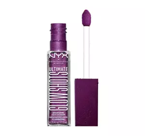 NYX PROFESSIONAL MAKEUP GLOW SHOTS БЛЕСТЯЩИЕ ТЕНИ ДЛЯ ВЕК 20 FEELIN GRAPE 7,5МЛ