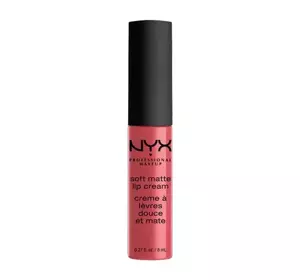 NYX PROFESSIONAL MAKEUP КРЕМООБРАЗНАЯ ПОМАДА  SOFT MATTE SAN PAULO 08 8 МЛ