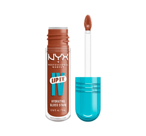 NYX Professional Makeup Lip IV Hydrating Gloss Serum увлажняющий блеск для губ 01 Carmel Drip 5мл