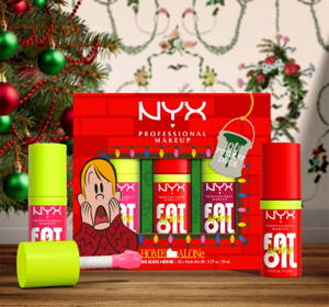 NYX Professional Makeup x Home Alone Fat Oil Lip Drip Trio набор блесков для губ 3 x 4,8мл