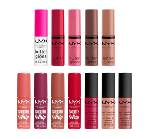 NYX Professional Makeup x Home Alone набор миниблесков для губ