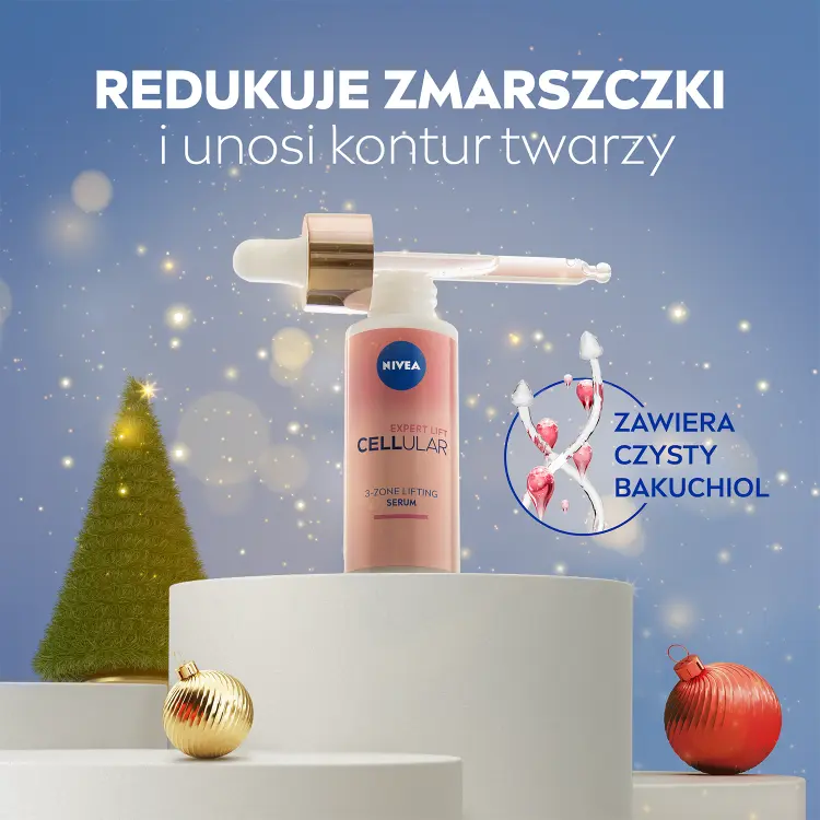 Nivea Cellular Expert Lift набор косметики для ухода за лицом сыворотка + крем с SPF30 + маска