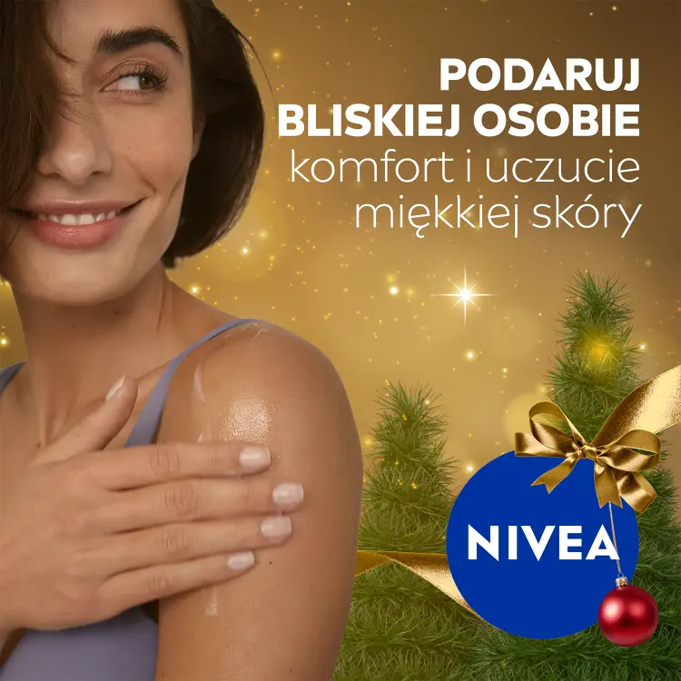 Nivea Moment Of Care набор косметики для ухода за телом: гель для душа + молочко для тела