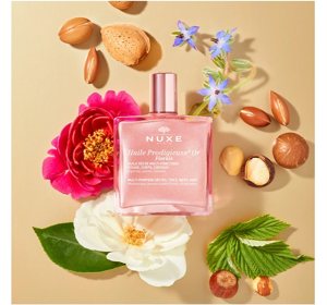 Nuxe Huile Prodigieuse Or Florale многофункциональное сухое масло с золотистыми частицами 50мл