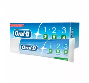 ORAL B 1-2-3 ЗУБНАЯ ПАСТА MINT 100МЛ