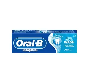 ORAL B COMPLETE PLUS MOUTH WASH ЗУБНАЯ ПАСТА MINT 75МЛ