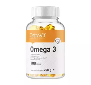 OSTROVIT OMEGA 3 ДИЕТИЧЕСКАЯ ДОБАВКА 180 КАПСУЛ