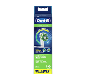 Oral-B Cross Action сменные насадки для электрической зубной щетки 4 штуки