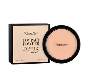 PIERRE RENE COMPACT POWDER SPF 25 ПРЕССОВАНАЯ ПУДРА ДЛЯ ЛИЦА 02 BASIC 8Г