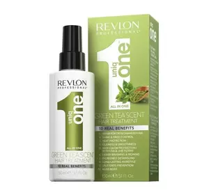 REVLON PROFESSIONAL UNIQ ONE КОНДИЦИОНЕР ДЛЯ ВОЛОС СПРЕЙ 10В1 GREEN TEA SCENT 150МЛ