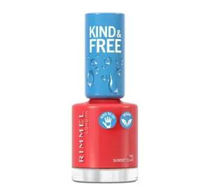 RIMMEL KIND & FREE ВЕГАНСКИЙ ЛАК ДЛЯ НОГТЕЙ 155 SUNSET SOAR 8МЛ