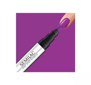 SEMILAC ONE STEP HYBRID ГИБРИДНЫЙ ЛАК-МАРКЕР S760 HYACINTH VIOLET 3МЛ