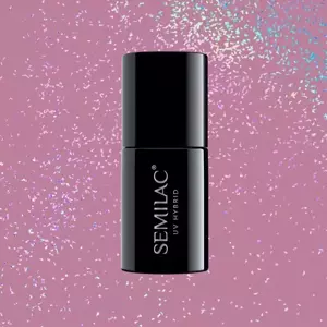 SEMILAC SHIMMER DUST ГЕЛЬ-ЛАК UV 319 SHIMMER DUST PINK 7МЛ