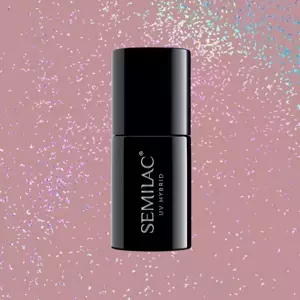 SEMILAC SHIMMER DUST ГИБРИДНЫЙ ЛАК UV 320 SHIMMER DUST BEIGE 7МЛ