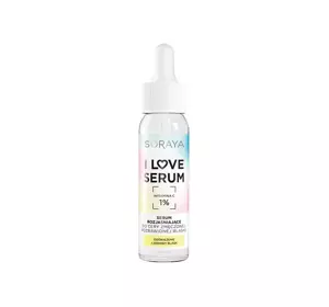 SORAYA I LOVE SERUM ОСВЕТЛЯЮЩАЯ СЫВОРОТКА ДЛЯ УСТАЛОЙ, ЛИШЕННОЙ БЛЕСКА КОЖИ ВИТАМИН C 1% 30МЛ