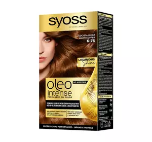 SYOSS OLEO INTENSE КРАСКА ДЛЯ ВОЛОС БЕЗ АММИАКА  6-76 WARM COPPER