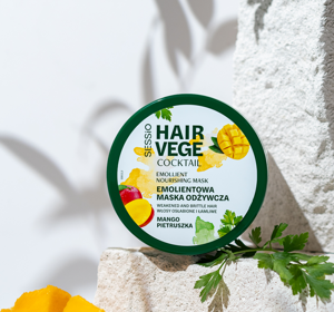 Sessio Hair Vege Coctail Эмолиентовая маска для волос Манго Петрушка 250г