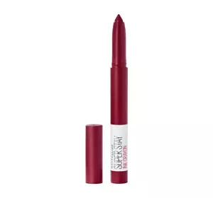 ТЕСТЕР MAYBELLINE SUPERSTAY INK CRAYON МАТОВАЯ ПОМАДА 55 MAKE IT HAPPEN