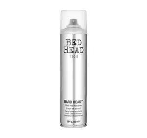 TIGI BED HEAD HARD HEAD EXTRA STRONG HOLD ЛАК ДЛЯ ВОЛОС 385 МЛ