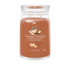 Yankee Candle Signature ароматическая свеча Pumpkin Cinnamon Swirl 567г