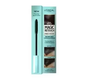 LOREAL MAGIC RETOUCH PRECISION ТУШ ДЛЯ ЗАФАРБОВУВАННЯ ВІДРОСЛИХ КОРЕНІВ DARK BROWN 8МЛ