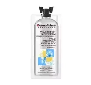 DERMOFUTURE VITA-C НІЧНИЙ КРЕМ ДЛЯ ОБЛИЧЧЯ 12МЛ