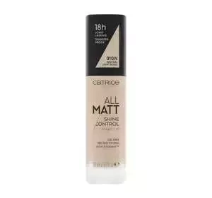 CATRICE ALL MATT SHINE CONTROL ТОНАЛЬНИЙ ЗАСІБ 010N NEUTRAL LIGHT BEIGE 30МЛ