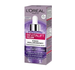 LOREAL REVITALIFT FILLER СИРОВАТКА ПРОТИ ЗМОРШОК З ГІАЛУРОНОВОЮ КИСЛОТОЮ 30МЛ
