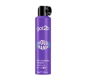 GOT2B VOLUMANIA VOLUMIZING HAIRSPRAY ЛАК ДЛЯ ЗБІЛЬШЕННЯ ОБ'ЄМУ ВОЛОССЯ 300МЛ