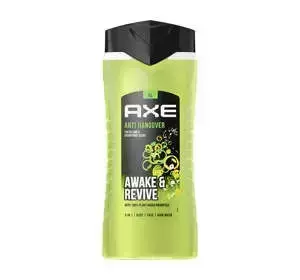 AXE ANTI HANGOVER ЧОЛОВІЧИЙ ГЕЛЬ ДЛЯ ДУШУ  400 МЛ