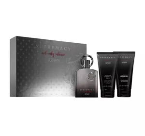 Afnan Supremacy Not Only Intense Extrait de Parfum екстракт парфумів 100 мл + гель 150 мл + бальзам після гоління 150 мл