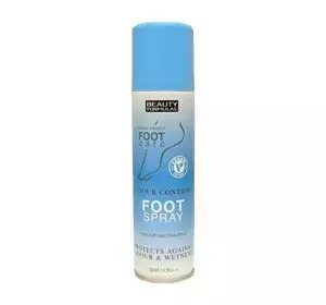 BEAUTY FORMULAS ODOUR CONTROL FOOT SPRAY ДЕЗОДОРАНТ ДЛЯ СТОП 150МЛ