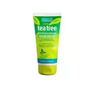 BEAUTY FORMULAS TEA TREE ОЧИЩУВАЛЬНИЙ ПІЛІНГ ДЛЯ ОБЛИЧЧЯ 150МЛ