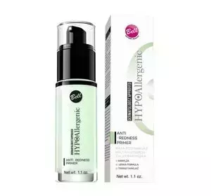 BELL HYPOALLERGENIC ANTI-REDNESS PRIMER БАЗА ПІД МАКІЯЖ ПРОТИ ПОЧЕРВОНІНЬ  30 Г