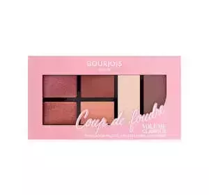 BOURJOIS VOLUME GLAMOUR COUP DE FOUDRE ПАЛЕТКА ТІНЕЙ ДЛЯ ПОВІК 03 CUTE LOOK 8,4Г