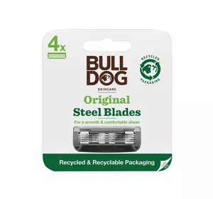 BULLDOG ORIGINAL BAMBOO КАРТРИДЖІ ДЛЯ БРИТВИ 4 ШТ