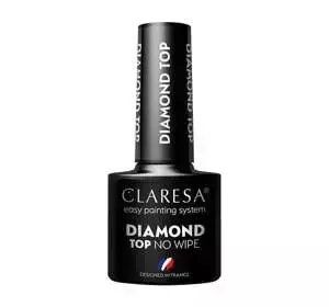 CLARESA DIAMOND TOP NO WIPE ТОП ДЛЯ ГЕЛЬ-ЛАКУ 5МЛ