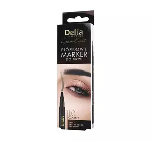 DELIA EYEBROW EXPERT МАРКЕР ДЛЯ БРІВ 1.0 BLACK