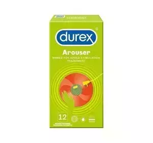 DUREX AROUSER ПРЕЗЕРВАТИВИ 12 ШТУК