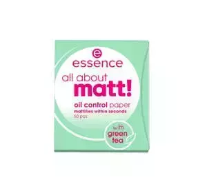 ESSENCE ALL ABOUT MATT OIL CONTROL PAPER МАТУЮЧІ СЕРВЕТКИ 50 ШТУК