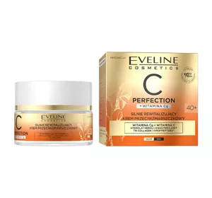 EVELINE C-PERFECTION СИЛЬНО РЕГЕНЕРУЮЧИЙ КРЕМ ПРОТИ ЗМОРШОК 40+ 50МЛ