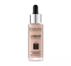 EVELINE LIQUID CONTROL HD ТОНАЛЬНИЙ ЗАСІБ 035 NATURAL BEIGE 32МЛ