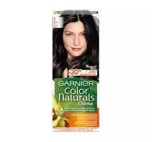 GARNIER COLOR NATURALS СТІЙКА ФАРБА ДЛЯ ВОЛОССЯ 1 НАТУРАЛЬНИЙ ЧОРНИЙ